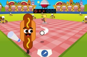 Google baseball game