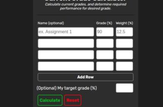 Grade Calculator
