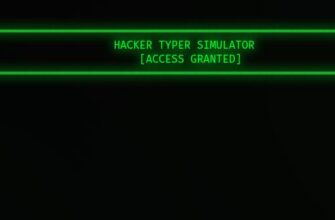 Hacker Typer Simulator