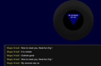 Magic 8 Ball game