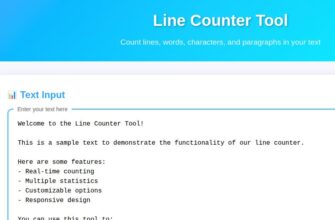 Line Counter