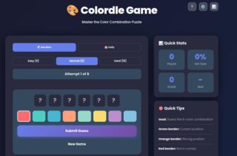 Colordle game